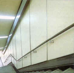 Glasteel FRP walls