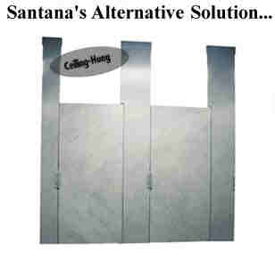Ceiling-Hung partition